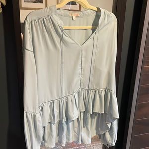 Baby Blue Blouse